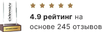 4.9 рейтинг на основе 245 отзывов